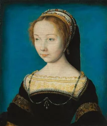 Naisen muotokuva, noin 1540 (öljy puulle)