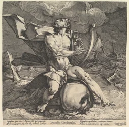 Arion delfiinillä, n. 1599