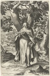 St. Dominic lukee kirjaa