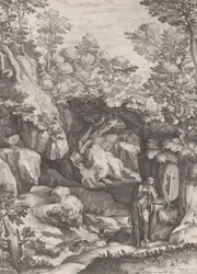 Maria Magdaleena katuva erämaassa, 1573.