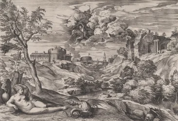 Ruggiero pelastaa Angelican, 1565.