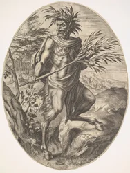 Sylvanus elokuvasta The Rural Gods, 1565.