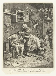 Tunnettu suutari The Famous Shoemaker (otsikko esineessä)