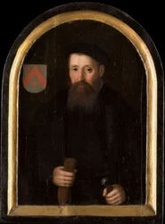 Willem Fransz van Schoterboschin muotokuva, noin 1620 (öljy paneelille).