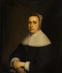 Elisabeth Vervoornin (1617-57) muotokuva Johan van Somerenin vaimon Elisabeth Vervoornin (1617-73) muotokuva