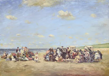 Rannalla (öljy aluksella)