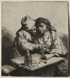 Rakastunut pariskunta.