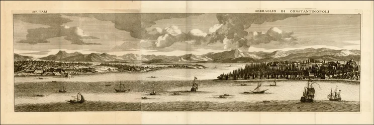 1698 kuvitus - Shkodra - Konstantinopolin seraglio