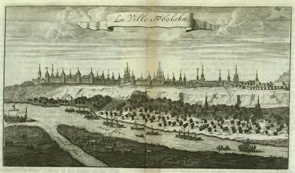 Tobolsk From: Matkat Moskovaan, 1711