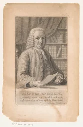 Johannes Enschedén muotokuva Joannes Enschede, tyyppiperustaja ja kirjapaino (nimi esineessä)