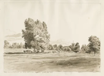 Betley Church: kynä- ja seepiapiirustus, lokakuu 1820 (piirustus)