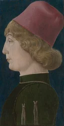 Nuoren miehen muotokuva, 1470-luku.