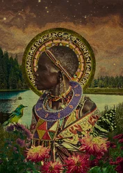Afrikkalainen nainen, luonnonhenki