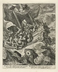 Merimiehet heittävät Joonan yli laidan History of Jonah (sarjan nimi)