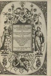 Provencen historian ja kronikan nimisivu, 1614