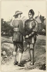 Toiveikas ja kristitty teoksesta The Pilgrims Progress From This World, To That What Is Tule, John Bunyan (1628-1688) kuvitus Thomas Dalziel (1823-1906) Toiveikas Vanityn kaupungista liittyy C:hen