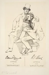 Luopion ja Agitaation kirjoittaja, n. 1833 (kaiverrus)