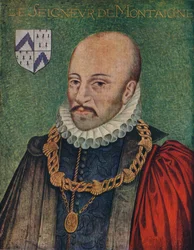 Michel Montaignen muotokuva, c1578, 1939