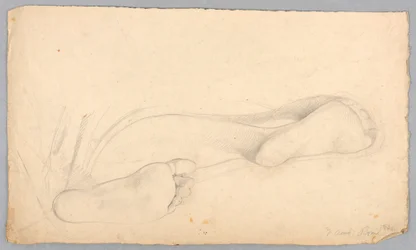 Piirustus, jalkaparin pohja, 1840