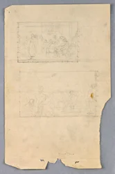Piirros, Tutkimus "Tieteellinen ryhmä", 1858