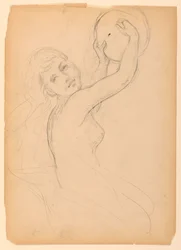 Piirustus, Tutkielma kansallista akatemiaa varten, 1887