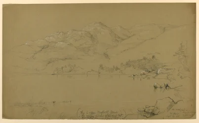 Maisemapiirros, Mount Desert, Maine