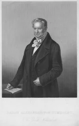 Paroni Alexander Von Humboldt, Suuri luonnontieteilijä, 1850-luku.