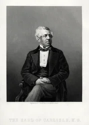 George William Frederick Howard, Carlislen seitsemäs jaarli, brittiläinen poliitikko ja valtiomies, vuodelta 1880.