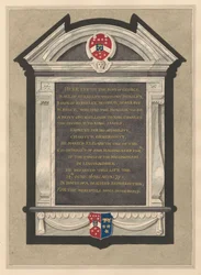 Memorial de George, Conde de Berkeley de Cranford Churchfinnish