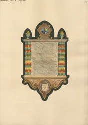 Chadwickin kirkon Marie Walkerin muistomerkki
