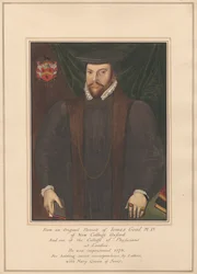 Muotokuva James Goodista, tohtori New College Oxfordista