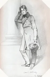Muotokuva Thomas Carlylesta, historioitsijasta ja filosofista, vuodelta 1830