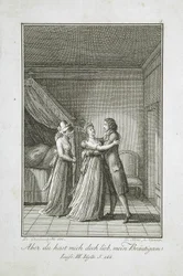 Kuvitus teokseen "Beckerin almanakka vuodelle 1798"