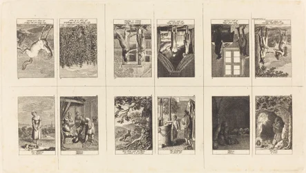 Kuvituksia Gellertin, Gleimin, Hagedornin, Lichtwerin ja Pfeffelin teoksiin Fables & Tales