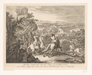 Kenraali Rumjantsevin voitto Cahulin taistelussa 1770 Victoire remportée sur les Turces Le 1.r Aout 1770 par l