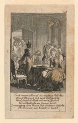 Pompositeetti, kuvitus "Königl: Grosbrit [anian] sukututkimuskalenteri vuodelle 1780 Lauenberg, J.G. Berenberg"