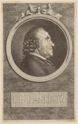 Johannes Bernhard Basedowin muotokuva