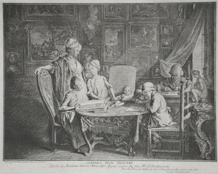 Maalarin ateljee