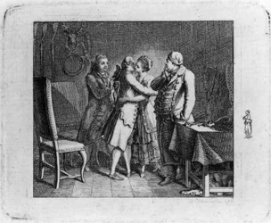 Nimikevinjetti Nicolain teokseen Nuoren Wertherin ilot