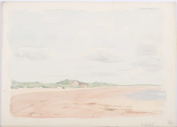Pyhä saari, 1896 (kynä ja wc paperilla)