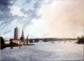 Regatta Batterseassa (öljy)