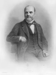 Danten visio Rachelista ja Leahista - Rachelin kuvatutkimus, 1855