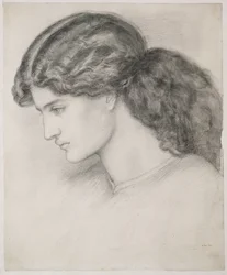 Naisen pää, 1861