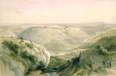 Jerusalem etelästä, 12. huhtikuuta 1839, levy 10 