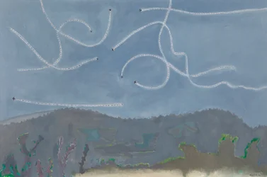Martins Flying at Dusk, Catus, n. 1995-1996 (öljy kankaalle)