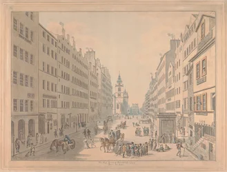 Edinburghin High Street idästä