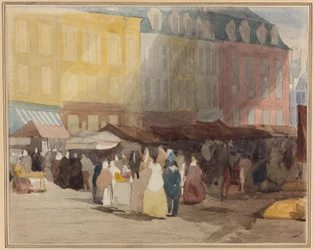 Ranskalainen torikuvio, mahdollisesti Boulogne