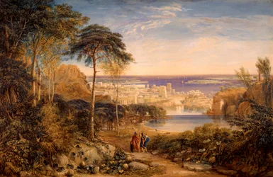 Carthage: Aeneas ja Achates, 1825