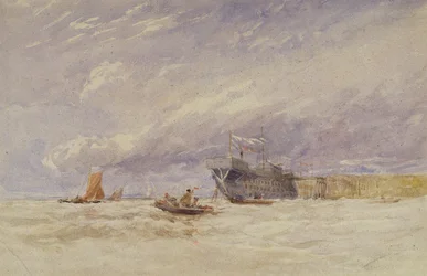 Medwaylla, n. 1845–1850 (w/c, rungon väri grafiitin päällä paperilla)