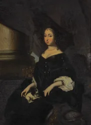 Muotokuva Hedvig Eleonora Holstein-Gottorpin (1636-1715)